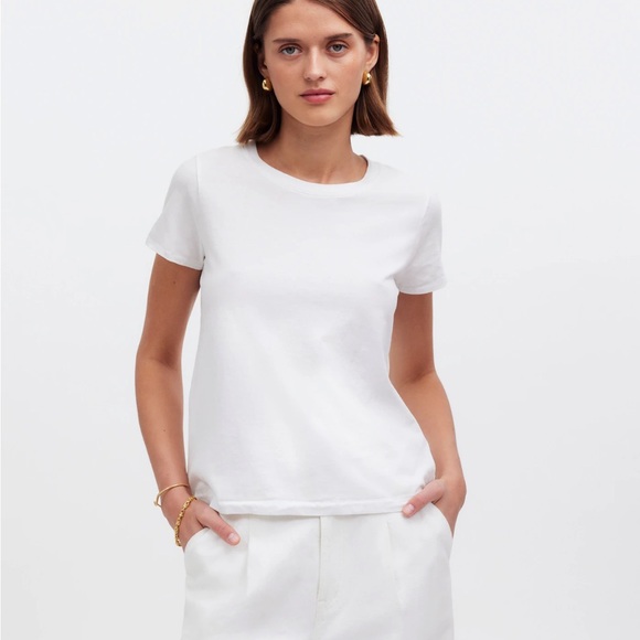 NEW Madewell Northside Vintage Tee Size XS White - Picture 2 of 9